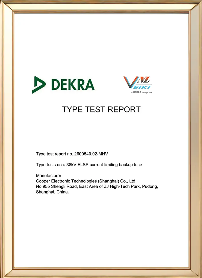 International certification 2