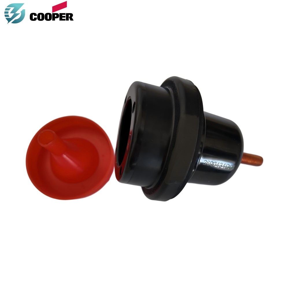 Eaton Cooper Power Series 2603973B02T Epoxy Bushing Well 200A 15kV 25kV 28kV with Fixed Stud for Pad-Mounted Transformer - Image 3