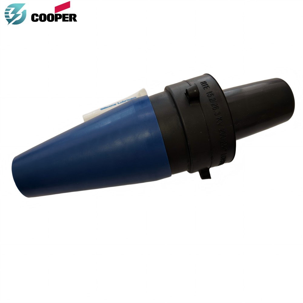 Eaton Cooper Power Series LBI225 & LBI225L Loadbreak Bushing Insert 200A 25kV with Latch Indicator Ring for Pad-Mounted Transformer - Image 2